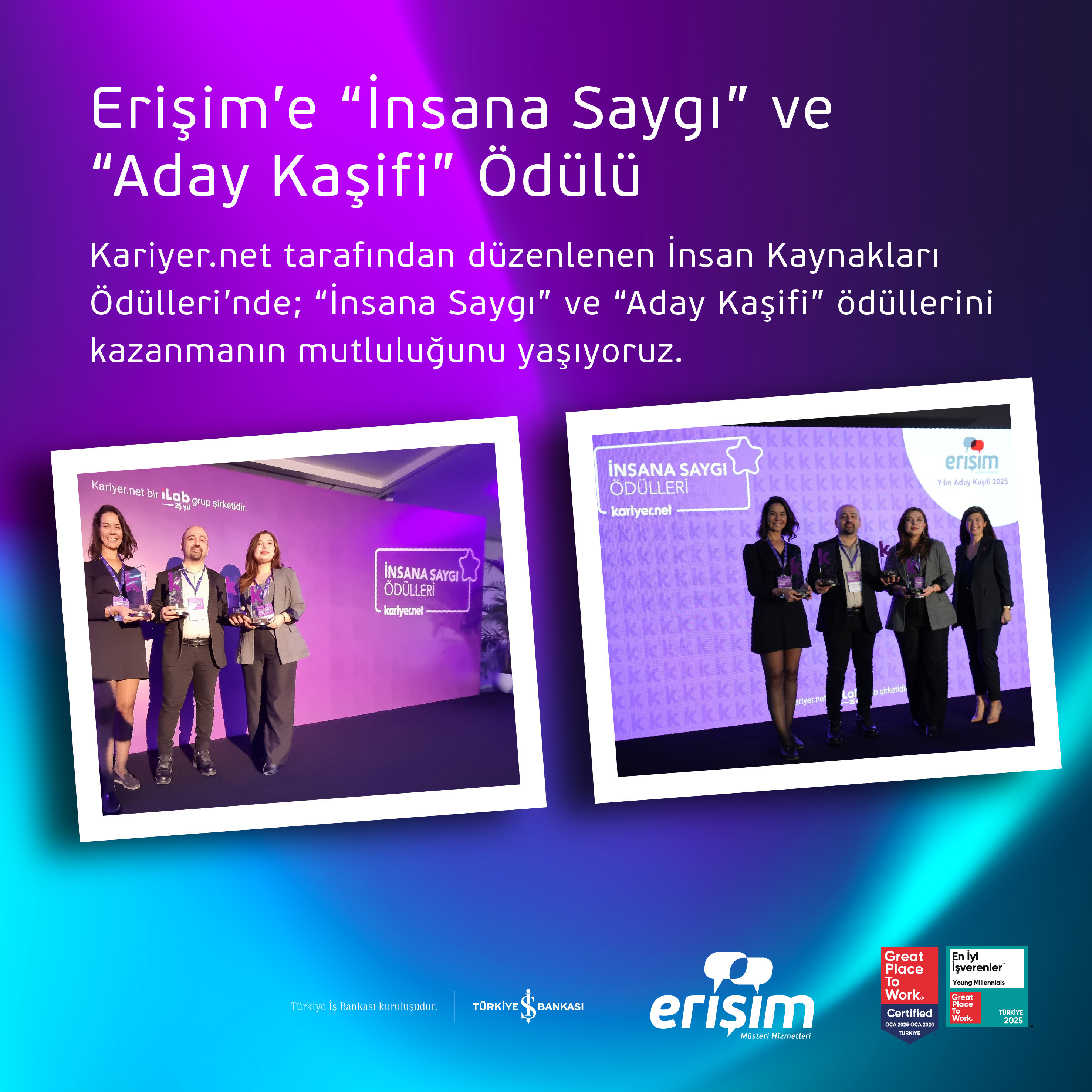 Erişim Müşteri Hizmetleri'ne 